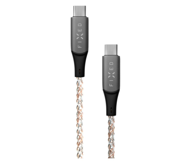 FIXED Świecący Kabel USB-C/USB-C 1,2m PD 60W - 1249149 - zdjęcie 2
